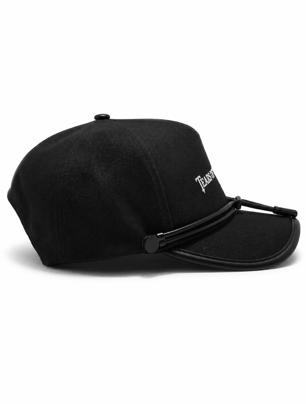 TEARS LEATHER CORD HAT (PRE-ORDER) angle 2