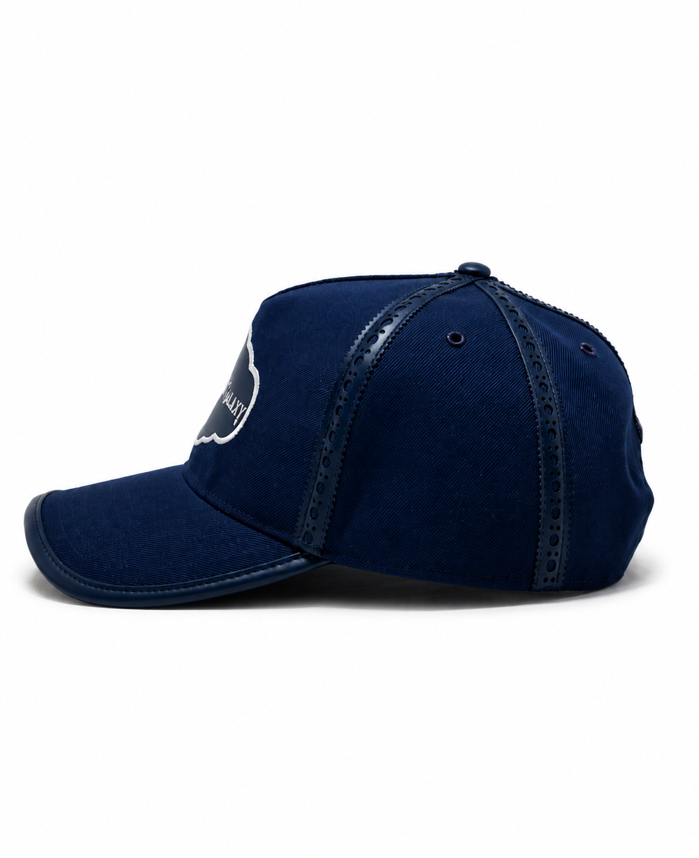 BROGUE HAT NAVY (PRE-ORDER) angle 2