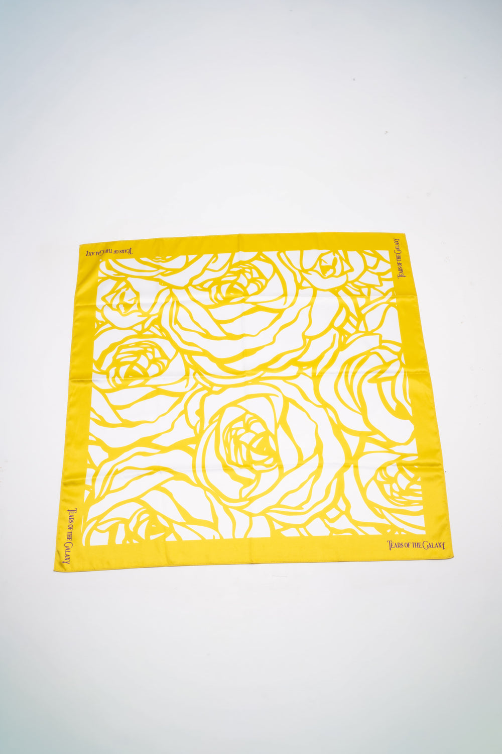 Roses For The Tears Bandana Yellow